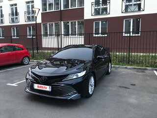 2021 Toyota Camry VIII (XV70), чёрный, 3800000 рублей, вид 3