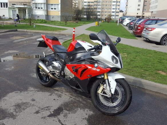 2012 BMW S 1000 RR, красный, 922543 рублей