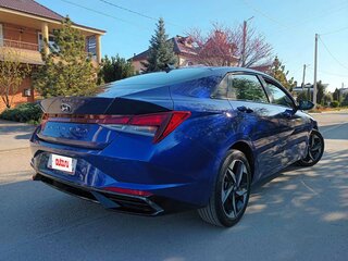 2022 Hyundai Elantra VII (CN7), синий, 1870000 рублей, вид 3