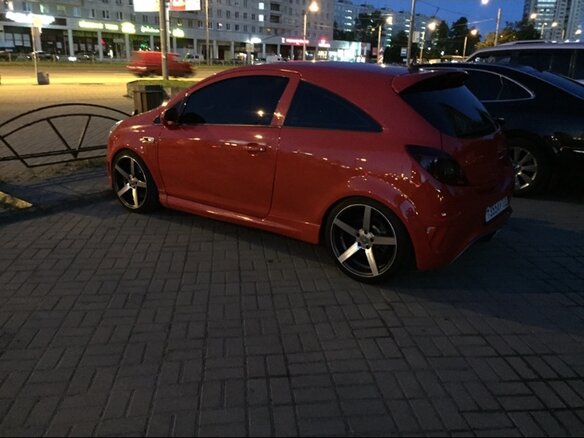 2008 Opel Corsa OPC D, красный - вид 5