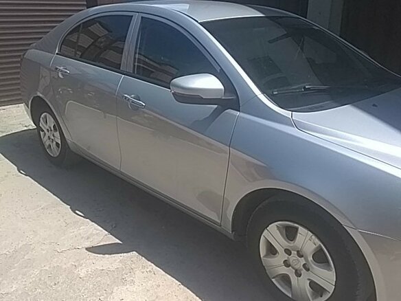2016 Geely Emgrand EC7, серебристый - вид 3
