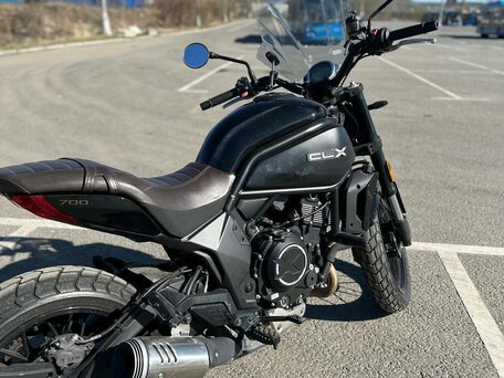 2024 CFMoto 700CL-X Heritage, чёрный, 600000 рублей, вид 4