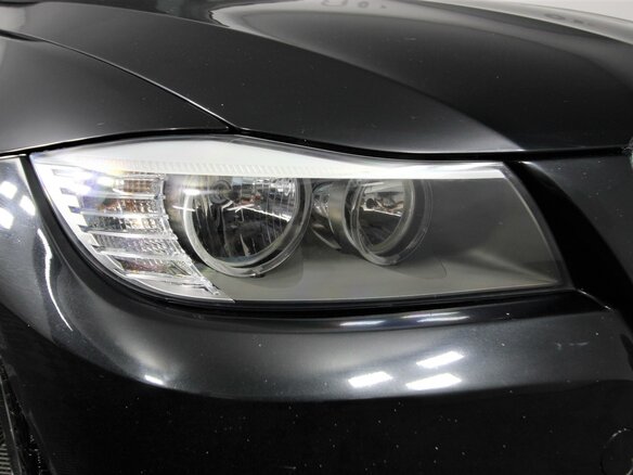 2008 BMW 3 серии 320d V (E90/E91/E92/E93) Рестайлинг, чёрный - вид 6