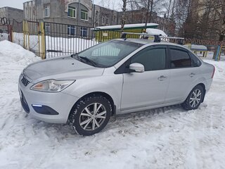 2008 Ford Focus II Рестайлинг, серебристый, 445550 рублей, вид 1
