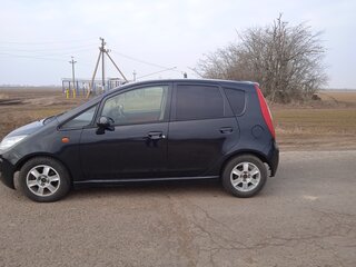2003 Mitsubishi Colt VI (Z20/Z30), чёрный, 430000 рублей, вид 3