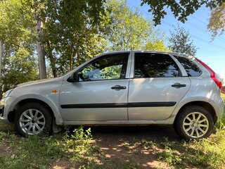 2015 Lada (ВАЗ) Kalina II, серебристый, 290000 рублей, вид 5