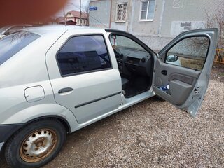 2008 Renault Logan I, серый, 390000 рублей, вид 4