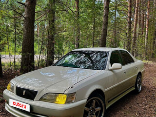 1996 Toyota Cresta V (X100), серебристый, 700000 рублей, вид 3