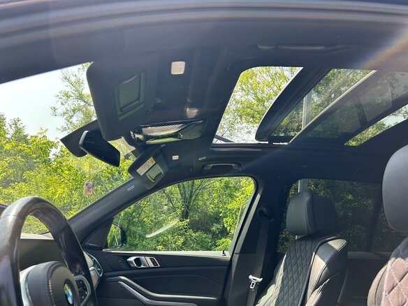 2021 BMW X5 40i IV (G05/G18), синий, 5770000 рублей - вид 8
