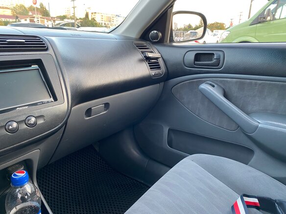 2003 Honda Civic VII, чёрный, 500000 рублей - вид 11