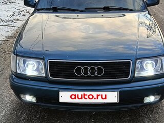 1990 Audi 100 IV (C4), синий, 700000 рублей, вид 4