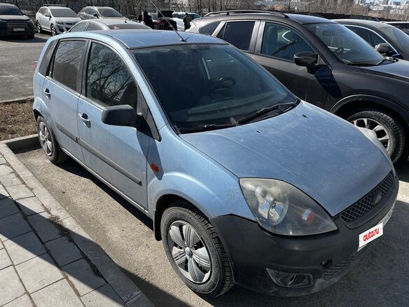 2007 Ford Fiesta Mk5, серый, 230000 рублей