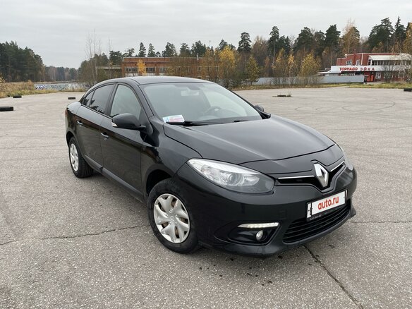 2013 Renault Fluence I Рестайлинг, чёрный - вид 1