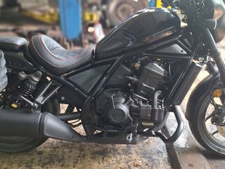 2020 Honda CMX 1100 Rebel, чёрный, 990000 рублей, вид 2