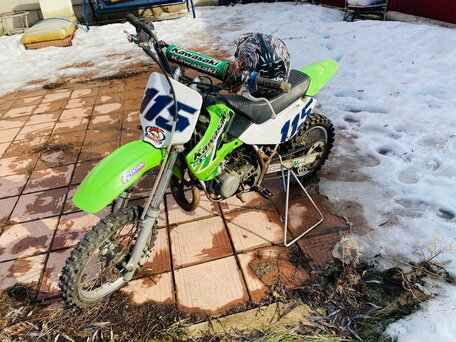2010 Kawasaki KX 65, белый, 150000 рублей, вид 2