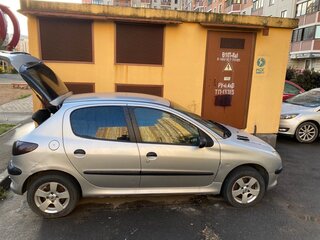 2001 Peugeot 206, серебристый, 375000 рублей, вид 3