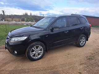 2010 Hyundai Santa Fe II Рестайлинг, чёрный, 1150000 рублей, вид 1