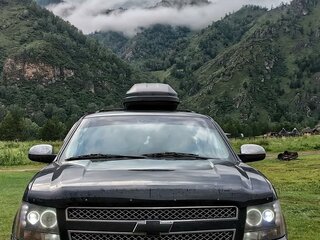 2008 Chevrolet Tahoe III, чёрный, 1500000 рублей, вид 3