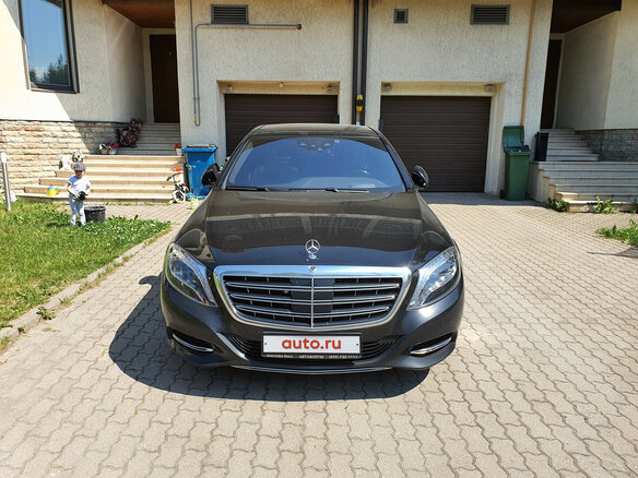 2015 Mercedes-Benz Maybach S-Класс 500 I (X222), чёрный - вид 1