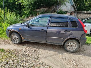 2006 Lada (ВАЗ) Kalina I, фиолетовый, 150000 рублей, вид 4