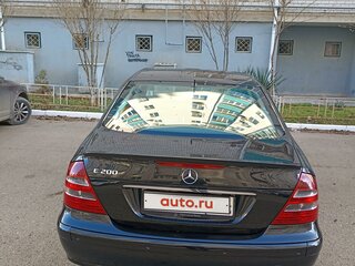 2004 Mercedes-Benz E-Класс 200 III (W211, S211), чёрный, 1050000 рублей, вид 5