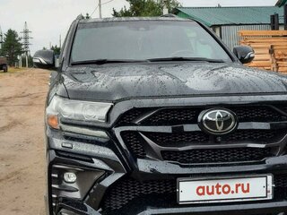 2019 Toyota Land Cruiser 200 Series Рестайлинг 2, чёрный, 11500000 рублей, вид 1