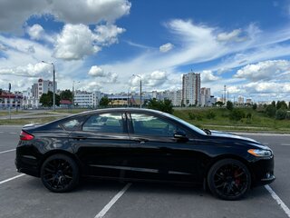 2015 Ford Fusion (North America) II, чёрный, 1300000 рублей, вид 2