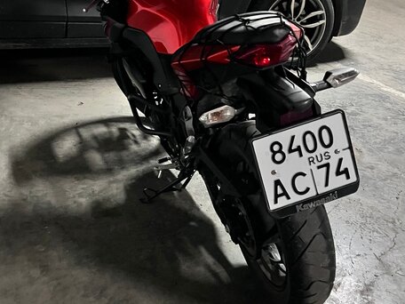 2014 Kawasaki Z 250, красный, 400000 рублей, вид 4