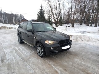 2008 BMW X5 3.0si II (E70), чёрный, 1580000 рублей, вид 3