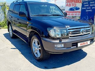 2007 Toyota Land Cruiser 100 Series Рестайлинг 2, чёрный, 2999000 рублей, вид 2