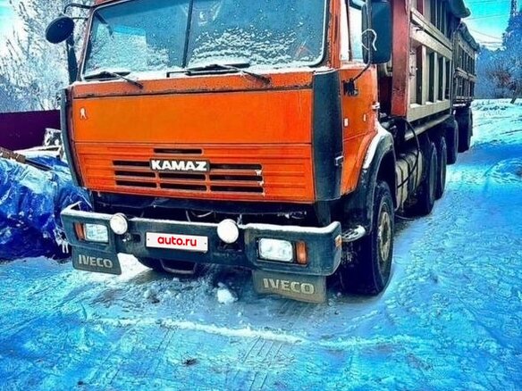 2008 КамАЗ 43114, оранжевый, 2200000 рублей