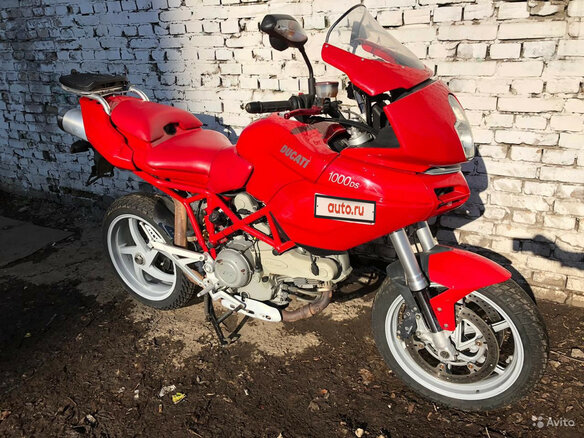 2003 Ducati Multistrada 1000, красный - вид 2