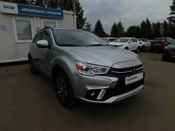 2018 Mitsubishi ASX I Рестайлинг 2, серый - вид 2
