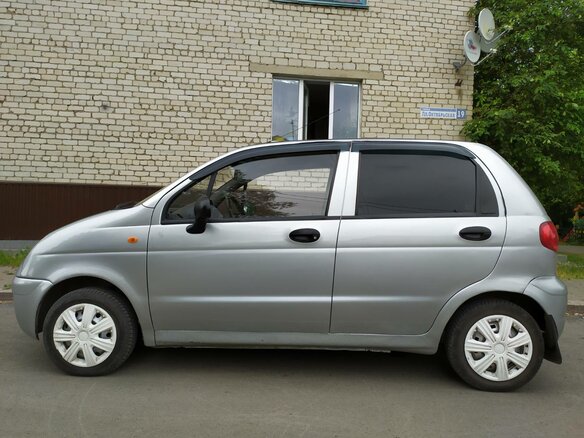 2010 Daewoo Matiz I Рестайлинг, серебристый - вид 3