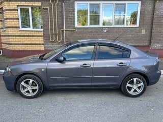 2008 Mazda 3 I (BK) Рестайлинг, серый, 470000 рублей, вид 3