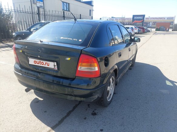 1999 Opel Astra G, зелёный, 281000 рублей - вид 6