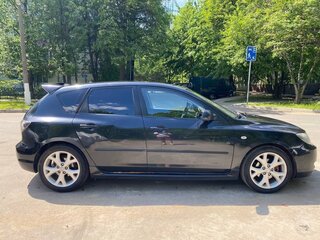 2007 Mazda 3 I (BK) Рестайлинг, чёрный, 520000 рублей, вид 4