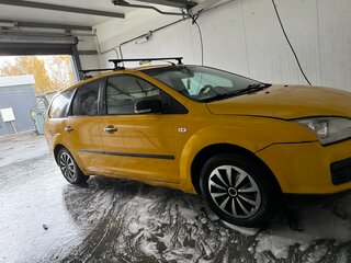 2007 Ford Focus II, жёлтый, 310000 рублей, вид 5