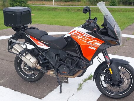 2017 KTM 1290 Super Adventure S, оранжевый, 1150000 рублей, вид 1
