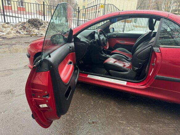 2003 Peugeot 206, красный - вид 12