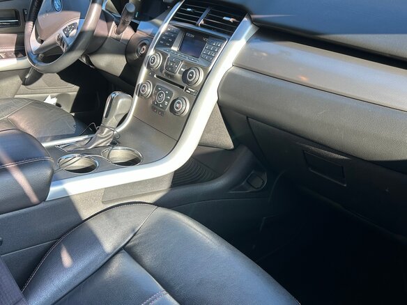 2014 Ford Edge I Рестайлинг, чёрный, 1350000 рублей - вид 2