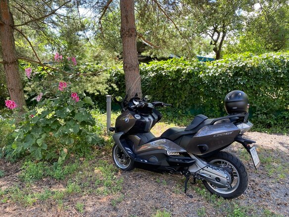 2014 BMW C 650 GT, коричневый, 550000 рублей - вид 10