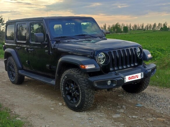 2021 Jeep Wrangler IV (JL), чёрный, 2800000 рублей - вид 1