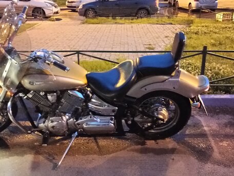 1999 Yamaha XVS1100, золотистый, 415000 рублей, вид 3