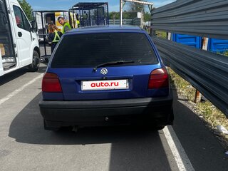1993 Volkswagen Golf III, синий, 400000 рублей, вид 4