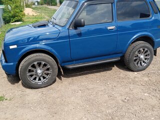 2008 Lada (ВАЗ) 2121 (4x4) I Рестайлинг, синий, 420000 рублей, вид 4