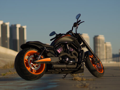 2008 Harley-Davidson V-Rod, чёрный, 2000000 рублей, вид 1