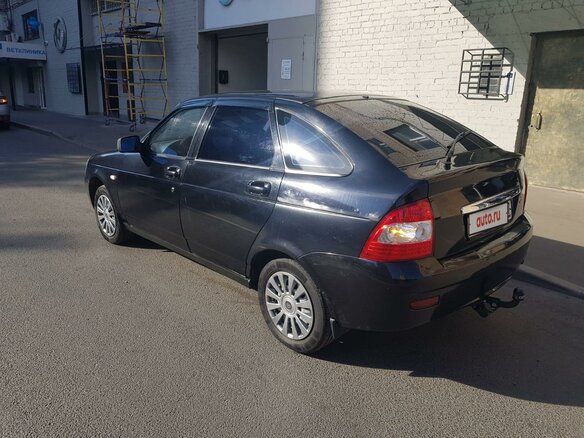 2011 Lada (ВАЗ) Priora I, чёрный, 425000 рублей - вид 3