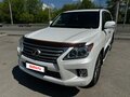 2013 Lexus LX 570 III Рестайлинг, белый, 5490000 рублей