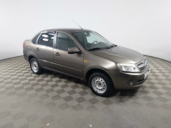 2013 Lada (ВАЗ) Granta I, коричневый - вид 2